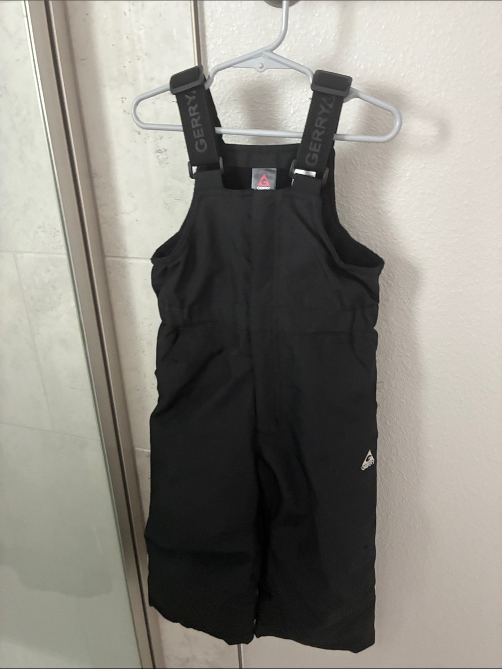 Gerry Weber Kids Black Snow Overalls with Logo Straps